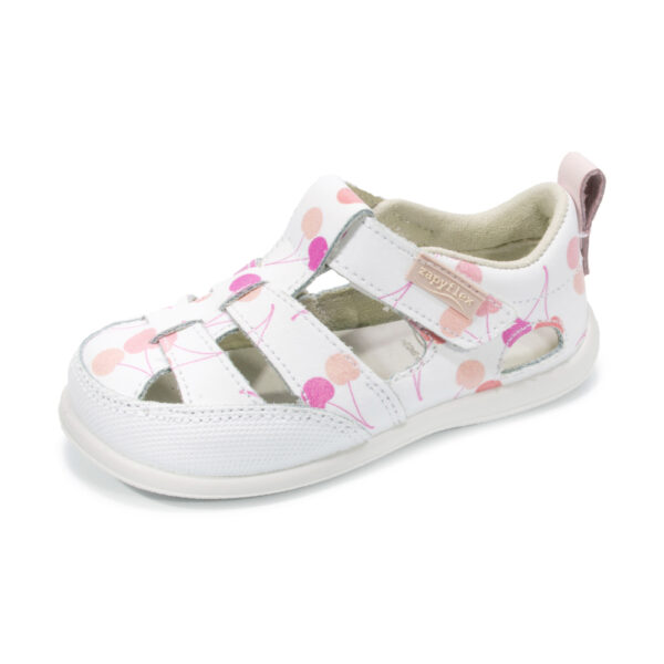 SANDALIAS BAREFOOT AL202301 BLANCO/CEREZA   -  ZAPY