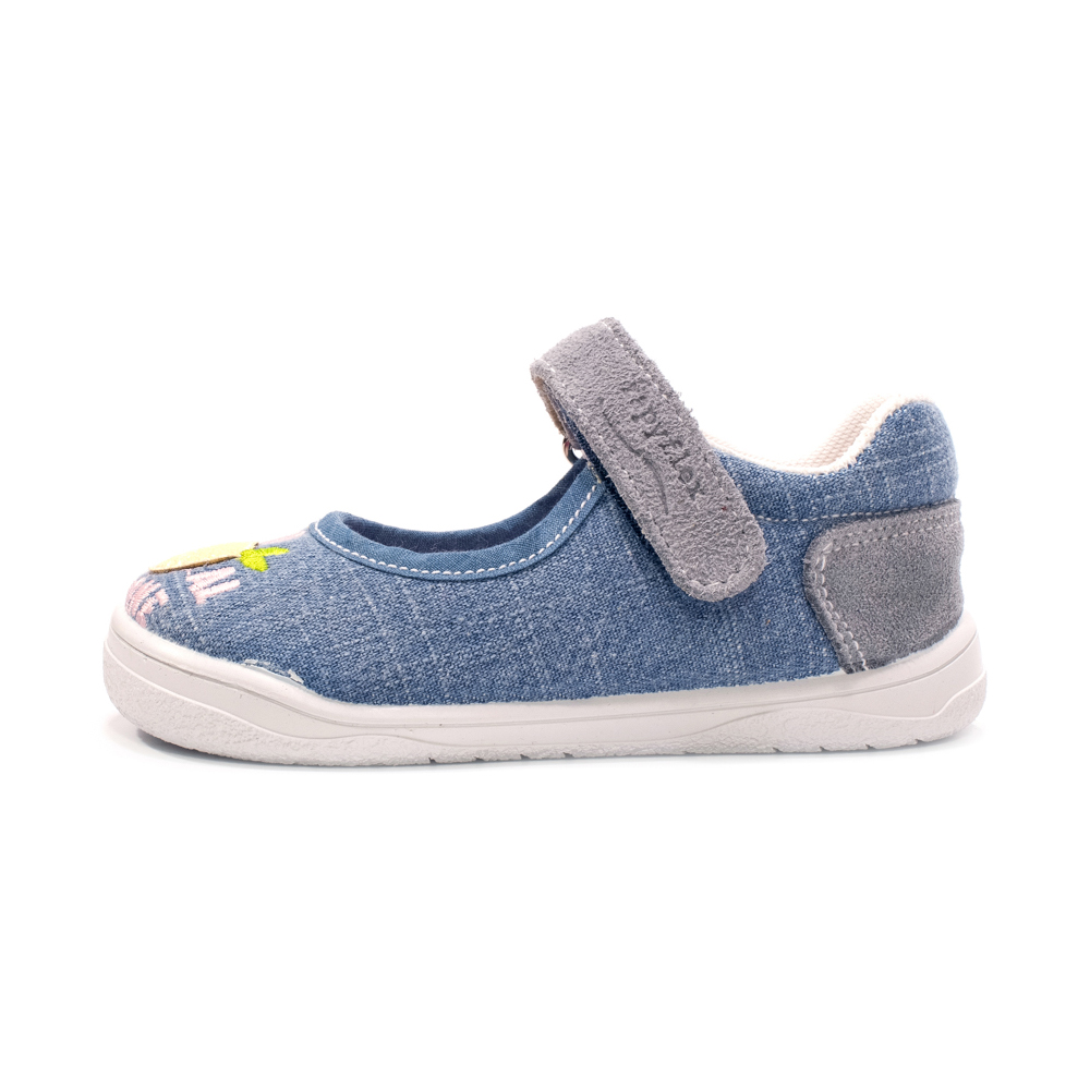 MERCEDITAS BAREFOOT LONA JUDITH TEJANO LAVADO LIMÓN - ZAPY 2 MERCEDITAS BAREFOOT LONA JUDITH TEJANO LAVADO LIMÓN - ZAPY - Imagen 2