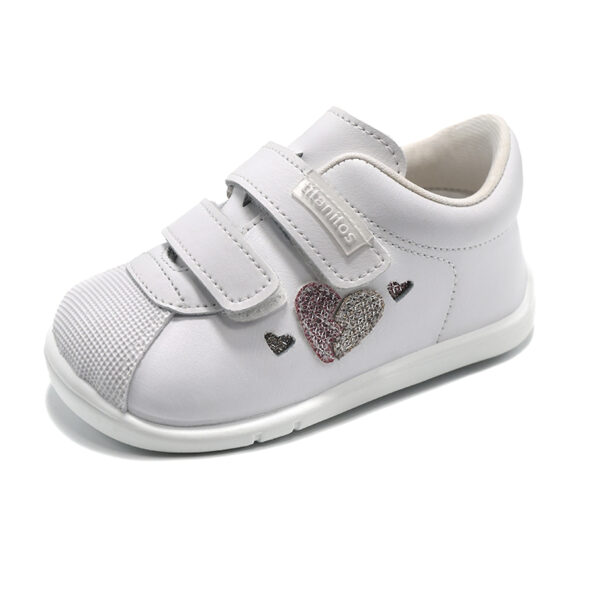 DEPORTIVAS B500 ANA BLANCO CORAZÓN - TITANITOS