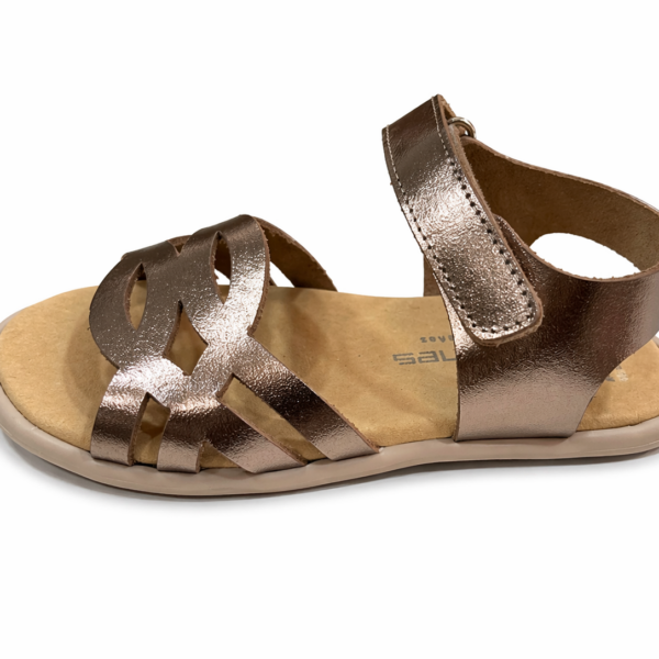 SANDALIAS BAREFOOT VAQUETILLA LAMINADA CAVA -  ANDANINES