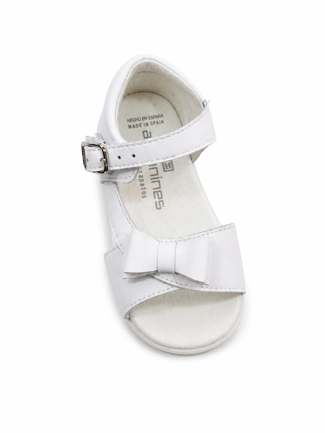 SANDALIAS BAREFOOT NAPA BLANCO LAZO - ANDANINES 3 SANDALIAS BAREFOOT NAPA BLANCO LAZO - ANDANINES - Imagen 3