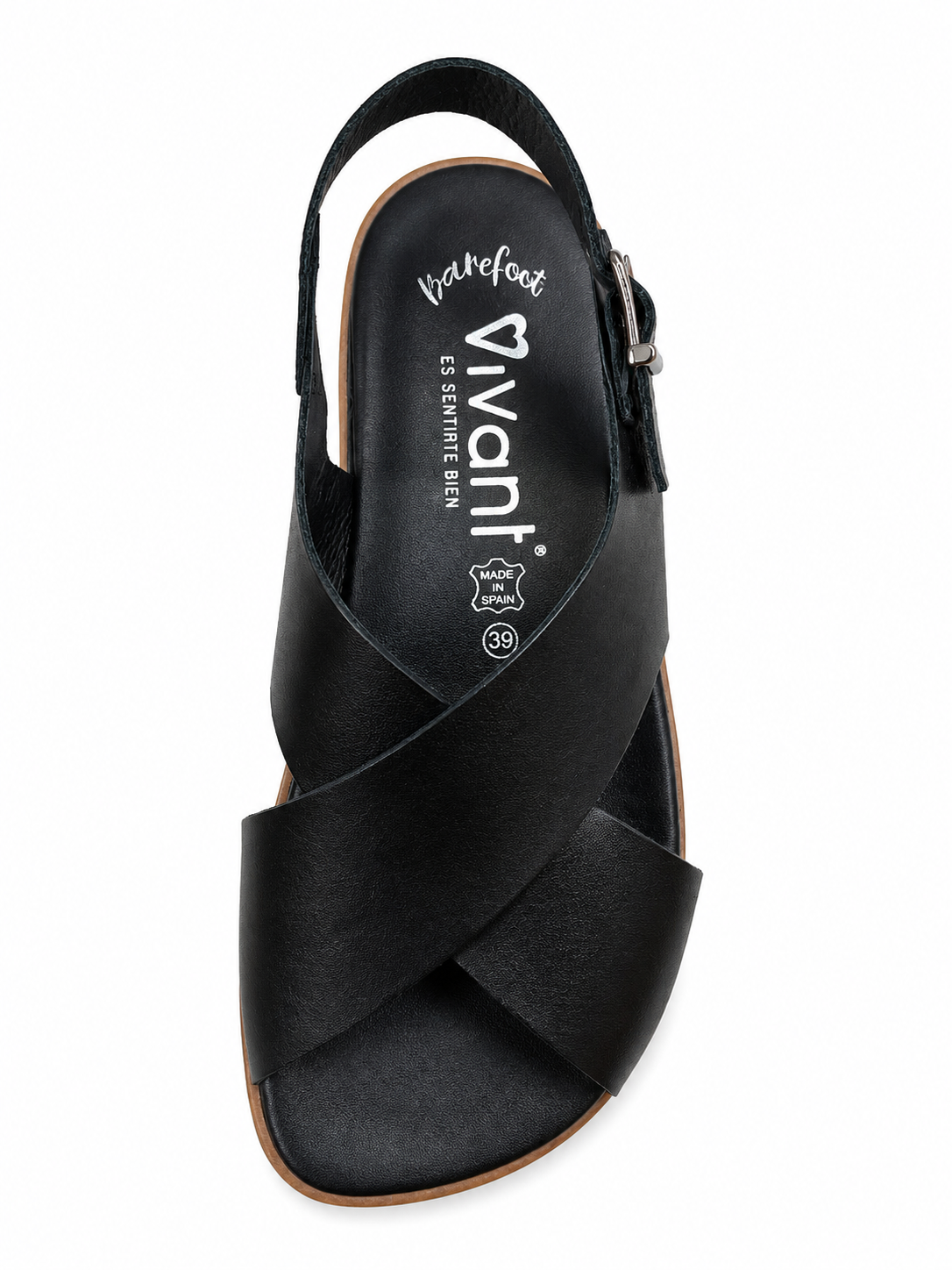 SANDALIAS BAREFOOT AURORA NATU NEGRO - VIVANT 3 SANDALIAS BAREFOOT AURORA NATU NEGRO - VIVANT - Imagen 3