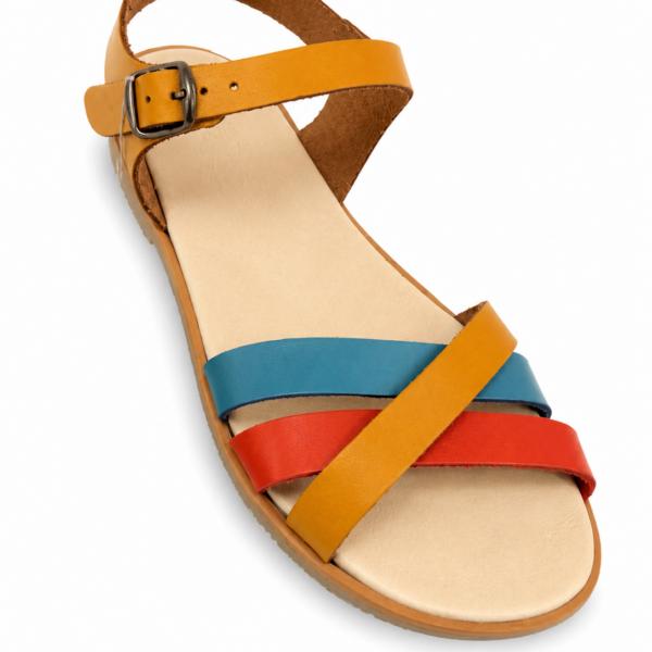 SANDALIAS BAREFOOT 5125-PR SKIMO/TEJA/AGUA - FLEXINENS