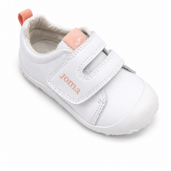 DEPORTIVAS TEDDY BABY BAREFOOT WHITE/PINK - JOMA