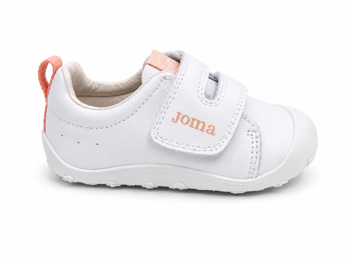 DEPORTIVAS TEDDY BABY BAREFOOT WHITE/PINK - JOMA 2 DEPORTIVAS TEDDY BABY BAREFOOT WHITE/PINK - JOMA - Imagen 2