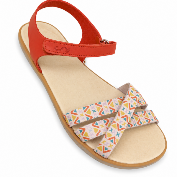 SANDALIAS BAREFOOT 5142-PR YUC/BOX MULTI/TEJA - FLEXINENS