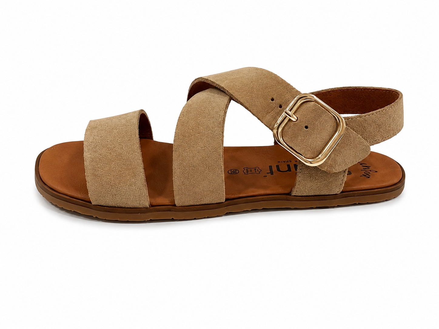 SANDALIAS BAREFOOT LINO SER CAMELLO - VIVANT 2 SANDALIAS BAREFOOT LINO SER CAMELLO - VIVANT - Imagen 2