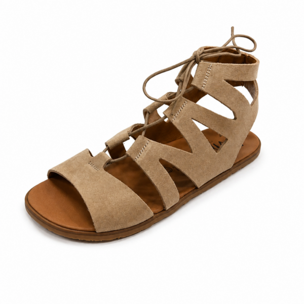SANDALIAS BAREFOOT SAVIA SER CAMELLO SERRAJE -  VIVANT