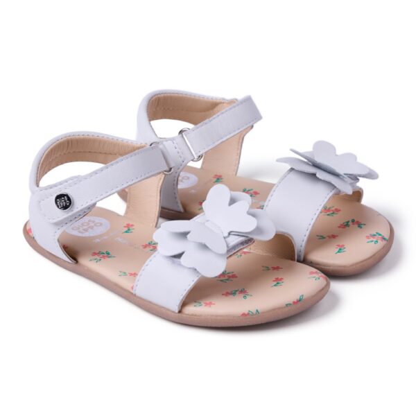 SANDALIAS BAREFOOT SLITE BLANCO -  GIOSEPPO