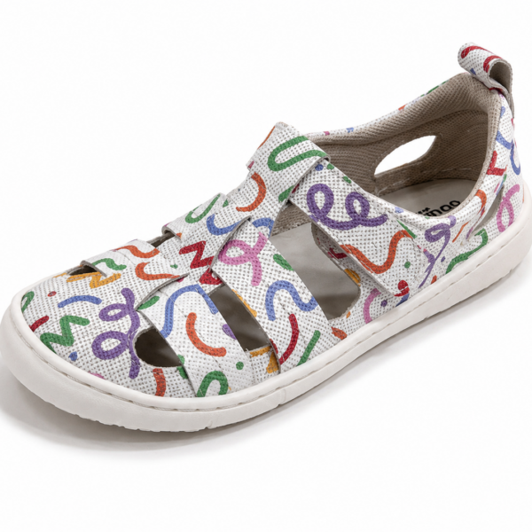 SANDALIAS BAREFOOT 15248 BLANCO -  COQUEFLEX