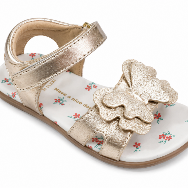 SANDALIAS BAREFOOT NANDI DORADO -  GIOSEPPO