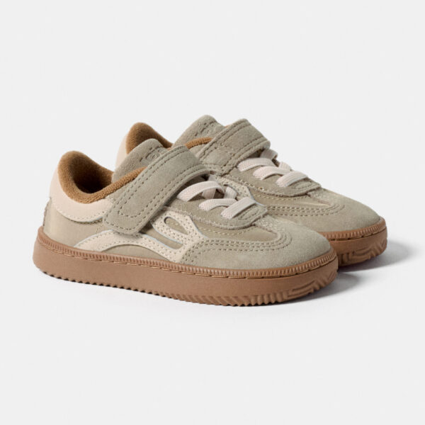 DEPORTIVAS LEJAN ONE BAREFOOT DARK BEIGE/VAINILLE - LEJAN