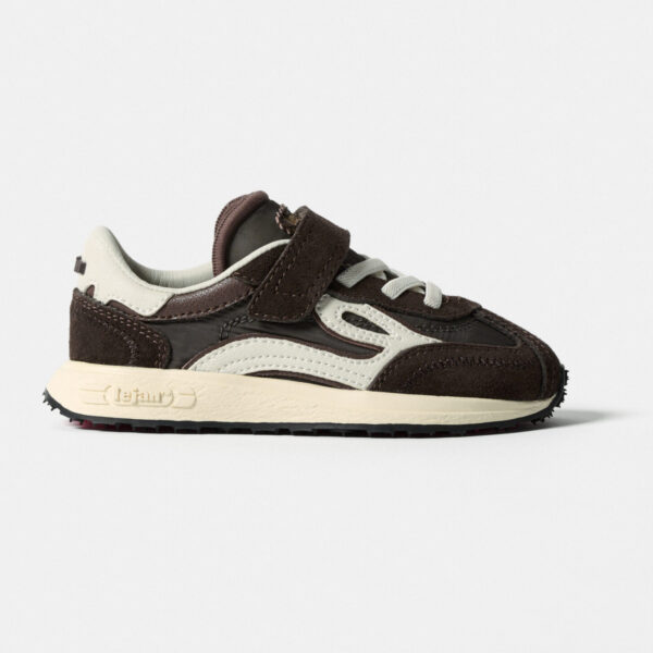 DEPORTIVAS LEJAN MELROSE KIDS BAREFOOT DARK BROWN - LEJAN